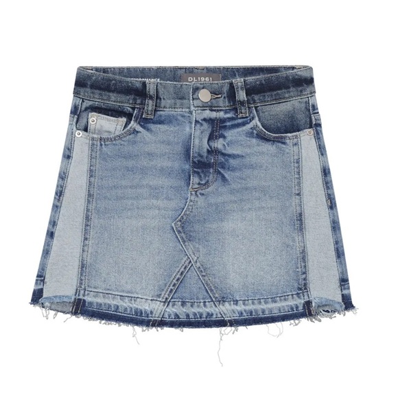 DL1961 Girl's Jenny Premium Denim Mini Skirt—NWT—14 - Picture 2 of 13